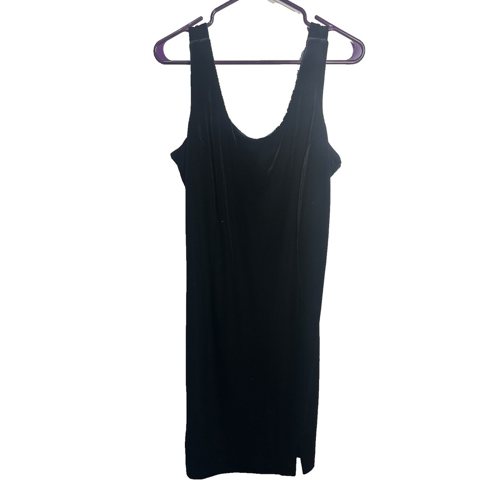 JR nites by calendo‎ womens sleeveless velvet tank top dress size 16